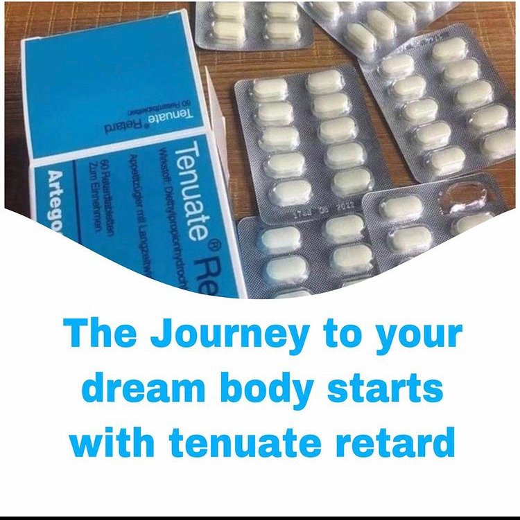 Buy Tenuate Retard 75mg (60 pills) - Image 3