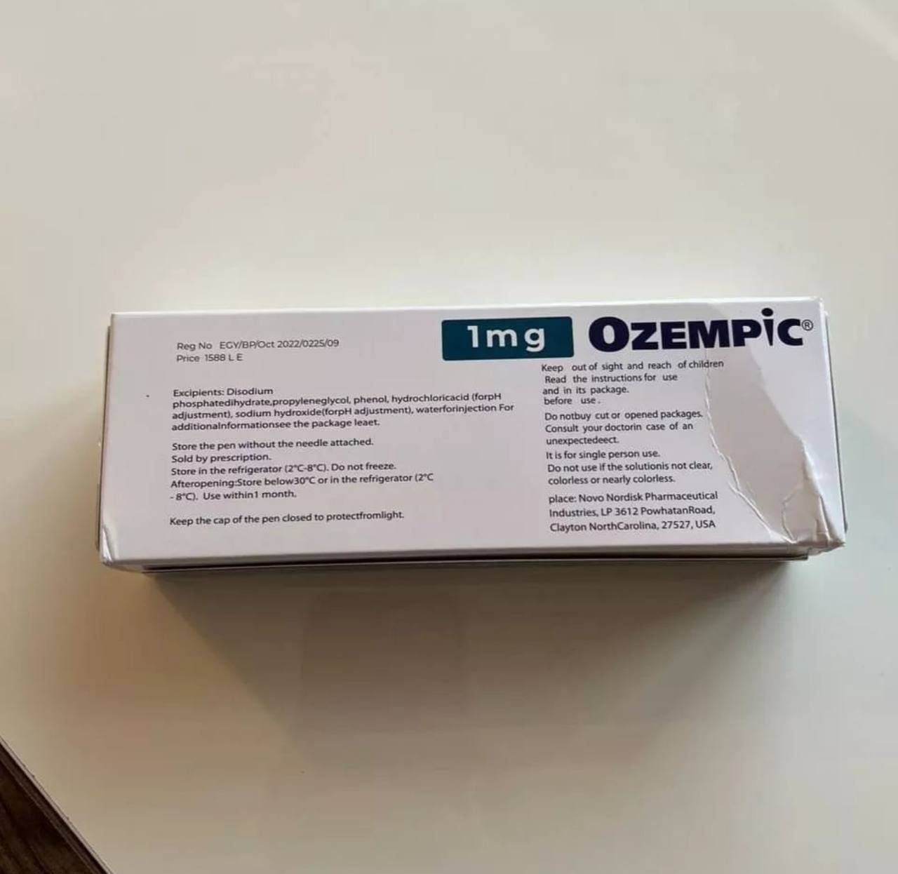Ozempic Semaglutide Injection pens ( .5mg and 1mg available) - Image 3